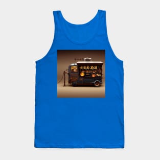 Steampunk Tokyo Ramen Food Truck Tank Top